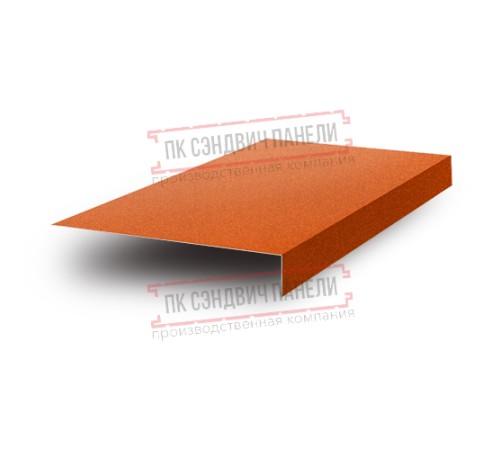 Планка карнизного свеса 200х30х2000 AGNETA-CopperCopper-0.5