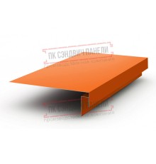 Планка карнизного свеса сложная 250х50х2000 ПЭ-2004-0.45