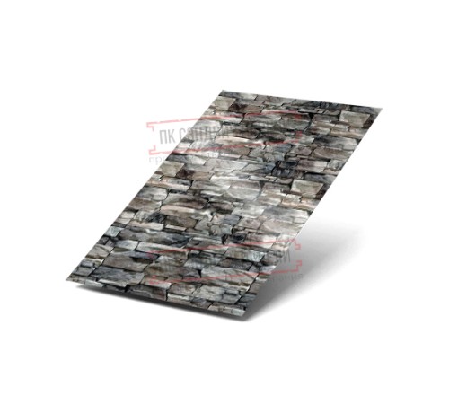 Лист плоский ECOSTEEL-Белый Камень ПР-0.5