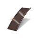 Продольно гнутый фальц гладкий 0,45 RAL 8017 Drap