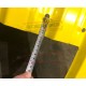 Продольно гнутый профнастил для укрытий конвейеров МП35ПГ-1076, 0,9, нержавеющий
