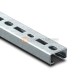 С-образный профиль перфорированный К108 40x20x2000-2,0 мм, горячеоцинкованный