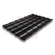 Металлочерепица Кредо RAL9005 Velur-0,5