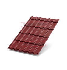 Металлочерепица Макси RAL3011 PURMAN-0.5