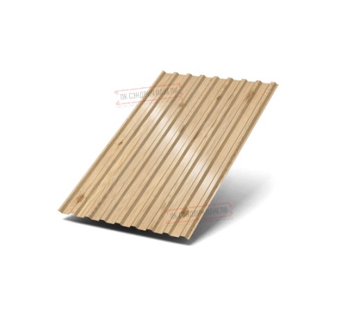 Профилированный лист МП20х1100 ECOSTEEL_T-Сосна-0.5