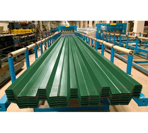 Профилированный лист Н60-845, Полиэстер RAL-6002-0.5