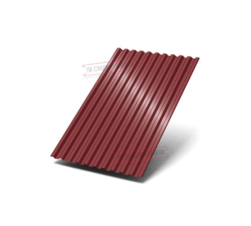 Профилированный лист C21х1000 Norman RAL3011-0.5
