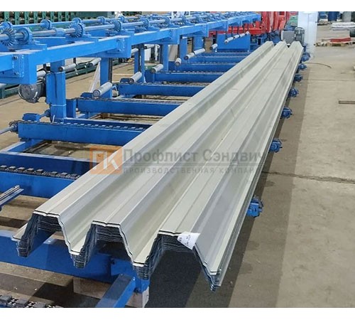 Профнастил Н153-840 RAL9006 Полиэстер-1,2